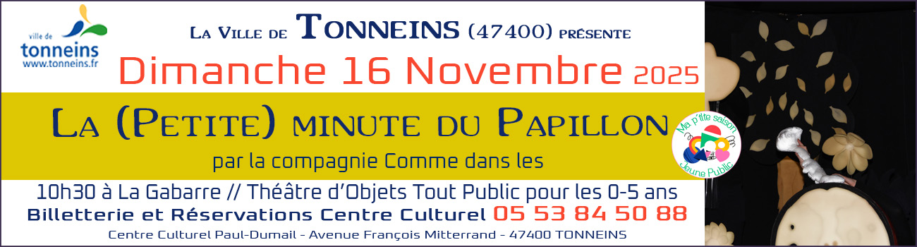 MAIRIE TONNEINS PAPILLON