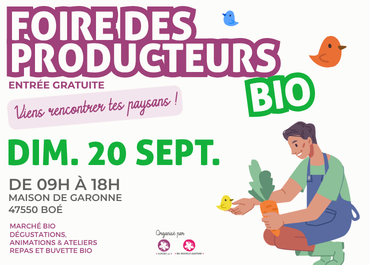 FOIRE AGROBIO